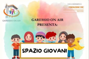 Bambini  e giovani abbracciati
Nell'ambito del progetto "Garessio On Air", presso Villa Gobbi, 
tutti i martedì dalle ore 15 alle ore 18 ed i mercoledì dalle 13,45 alle 16,15
 si svolgerà "Spazio giovani" - centro aggregativo giovanile per ragazzi 11-19 anni.
 Per informazioni: 3386142231