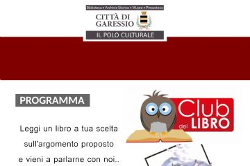 immagine: esercito a cavallo
Venerdì 14 febbraio 2025 alle ore 20,00, presso la Biblioteca Civica, si svolgerà un incontro del "Club del libro" dal titolo "Guerra e pace".
Leggi un libro a tua scelta sull'argomento di cui sopra e vieni a parlarne con il Polo Culturale.