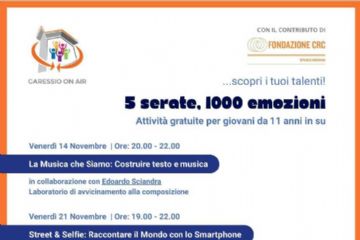 elenco delle date in cui si terranno gli eventi come specificato nei campi sopra 