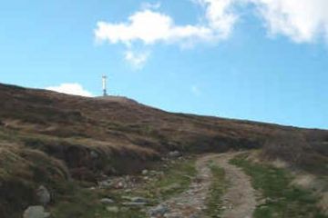 Visione sentiero che porta alla Croce del Mindino