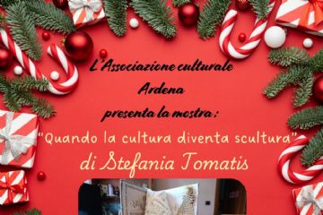 immagine: su sfondo natalizio creazioni fatte con la carta
Da sabato 21 dicembre 2024 a domenica 5 gennaio 2025, in Via Vittorio Emanuele II, n.148, nei locali dell'Ufficio Turistico, si svolgerà una mostra di opere di Stefania Tomatis, dal titolo: "Quando la cultura diventa scultura". A cura dell'Associazione Culturale Ardena.