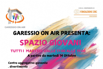 bambini e giovani abbracciati .
presso Villa Gobbi,tutti i martedì dalle ore 17 alle ore 19, a partire da martedì 14 ottobre 
si svolgerà "Spazio giovani" - centro aggregativo giovanile per ragazzi 11-19 anni.
Per informazioni: 3386142231 ( Martina ) 
