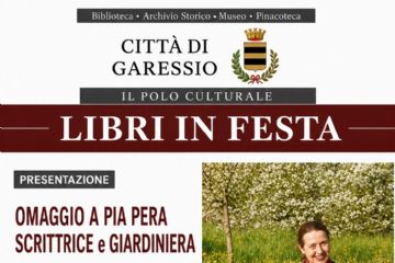 immagine di Pia Pera
Sabato 29 agosto 2026, presso Piazza Marconi, alle ore 16,30 si terrà l'omaggio a Pia Pera scrittrice e giardiniera  - Natura, paesaggio e giardini nelle opere di Pia Pera.
Con Elisa Veronesi - Université Cote d'Azur
In dialogo con Loredana Canavese