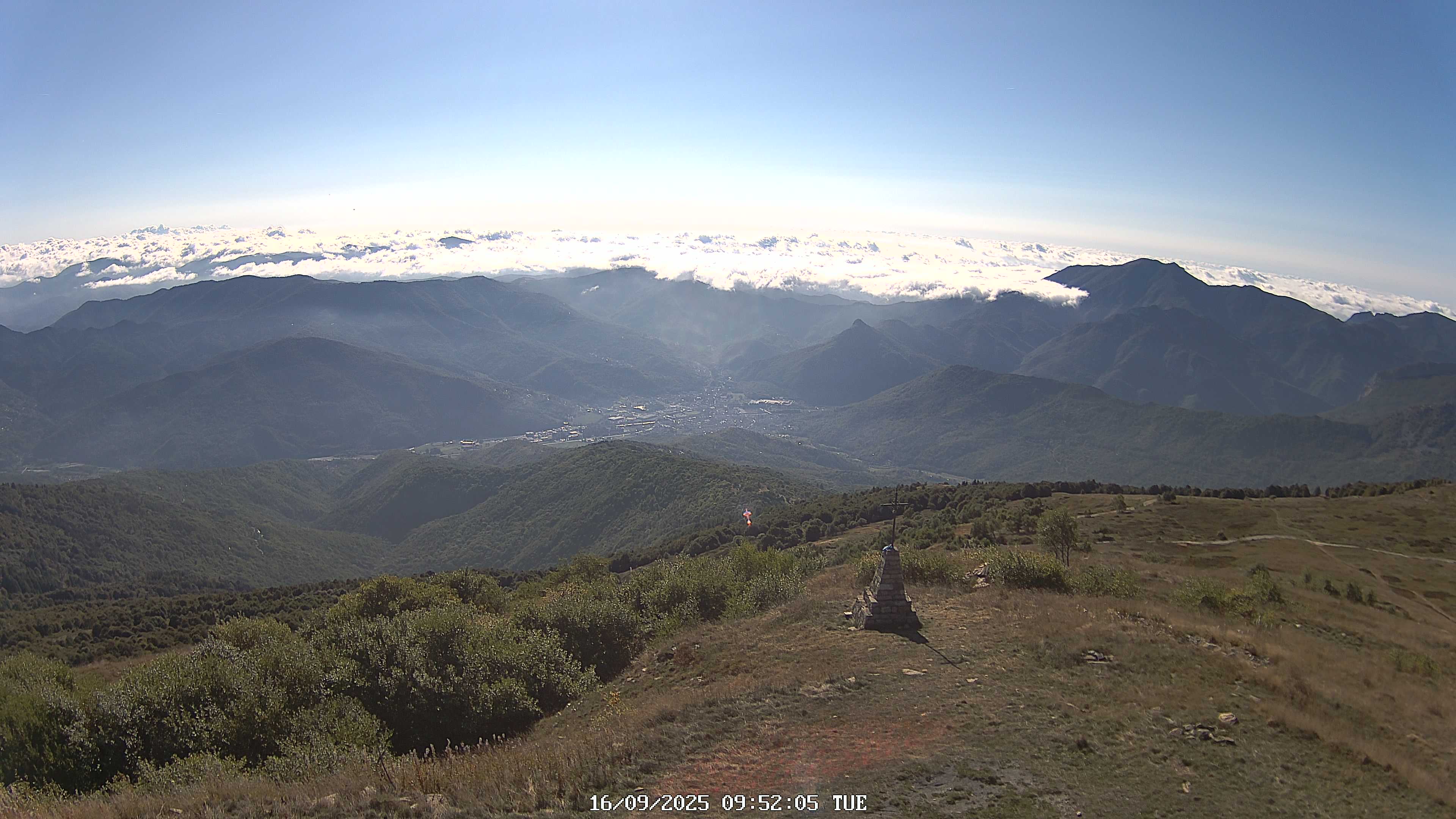 immagine della webcam nei dintorni di Cima Durand: webcam Garessio